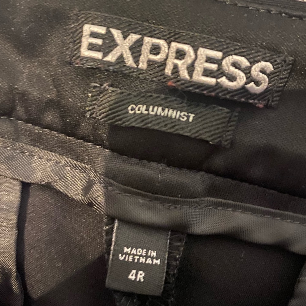 Black Tailored Ankle Pants